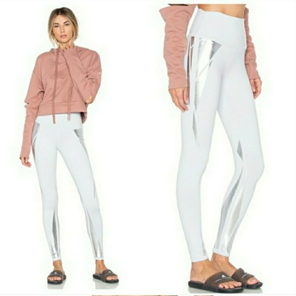 ALO Yoga Pants - Alo Yoga | Airbrush Leggings Gray Silver